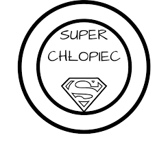 Kolorowanka medal super chłopiec